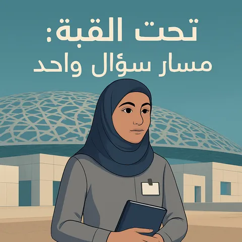 Portada de تحت القبة: مسار سؤال واحد