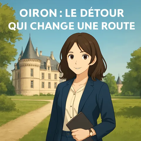 Portada de Oiron : le détour qui change une route